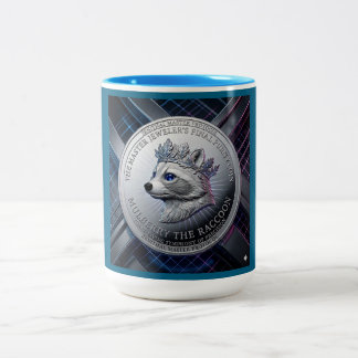 Silver Crowned Two-Tone Coffee Mug
