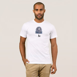 Silver Crystal Leo   Luxury Collection T-Shirt