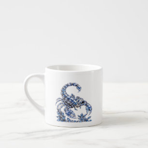 Silver Crystal Scorpio Luxury Collection ✨ Espresso Cup