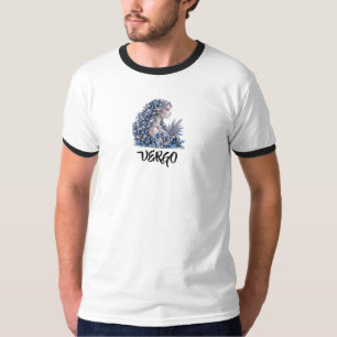 Silver Crystal Virgo Luxury Collection T-Shirt