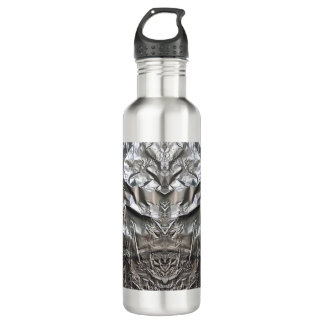 Silver Cyborg - by ID AD Art Gabi Zapf 710 Ml Water Bottle
