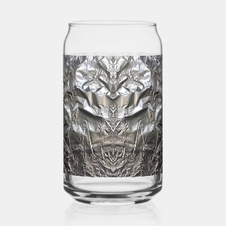 Silver Cyborg - by ID AD Art Gabi Zapf Can Glass