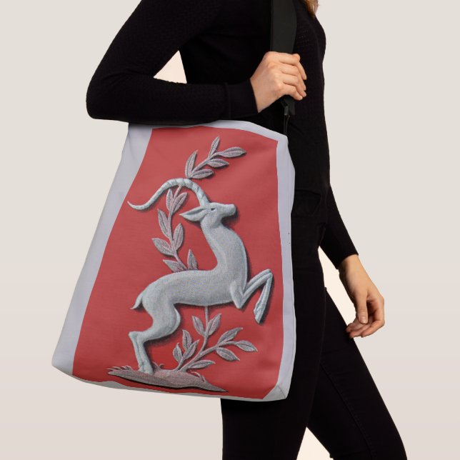 silver deer crossbody bag (Close Up)