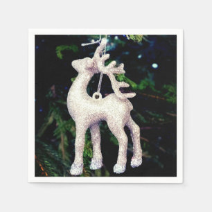 Silver Deer Napkin