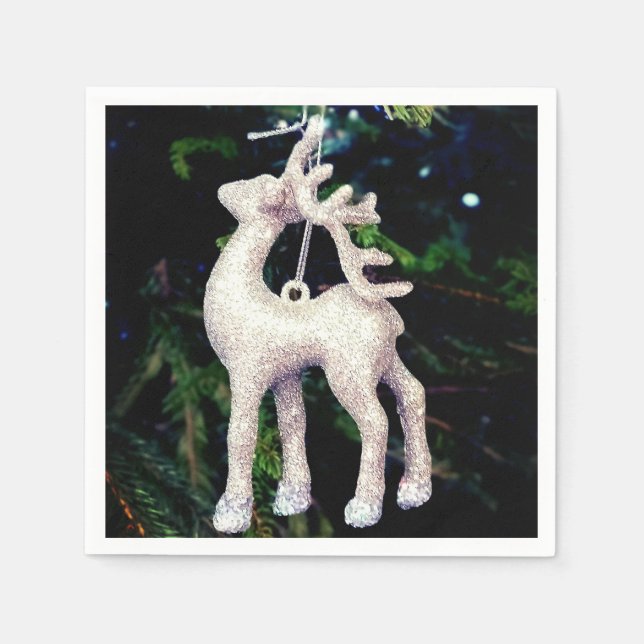 Silver Deer Napkin (Front)