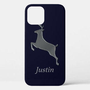 Silver Deer Personalised iPhone 12 Pro Case