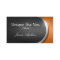 Silver-Design Curve - Orange Appointment Cards
