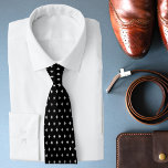 Silver Diamond Pattern Stylish Modern Chic Tie<br><div class="desc">This luxury design features an elegant silver diamond pattern on a black background #silver #diamond #luxury #luxe #fashion #fashionable #stylish #trendy #ties #suitaccessories #accessories #gift #gifts #giftsforhim #giftsforguys #giftsformen #birthday #birthdaygifts #fathersday #fathersdaygifts</div>