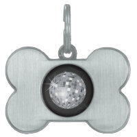 silver disco ball