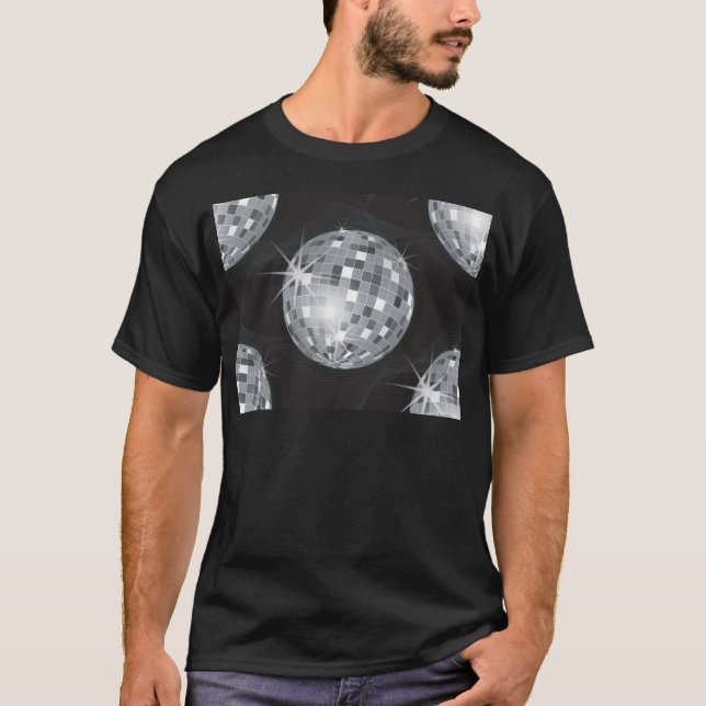 silver disco ball T-Shirt (Front)