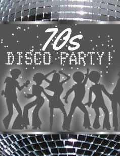 70s party invitations announcements zazzle uk