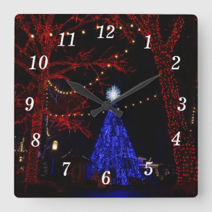 Silver Dollar City Christmas Wall Clock