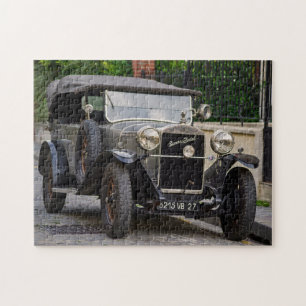 Silver Donnet Zedel Vintage Car Jigsaw Puzzle