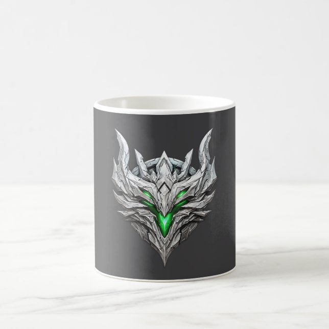 Silver Dragon Emblem Coffee Mug (Center)