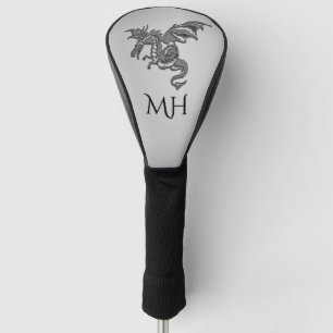 Silver Dragon Golf Head Cover