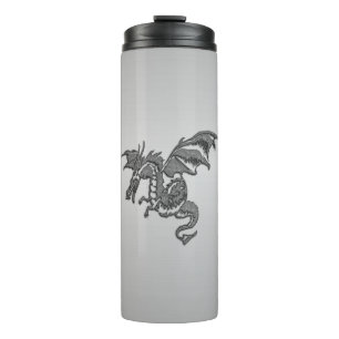 Silver Dragon Thermal Tumbler