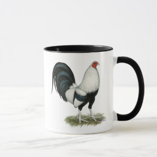 Silver Duckwing Gamecock Mug