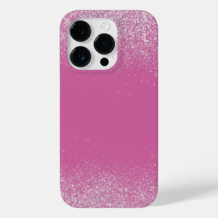 Silver Dust and Pink Phone Case