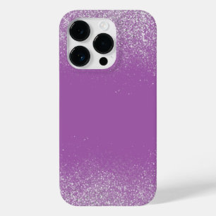 Silver Dust and Purple Phone Case