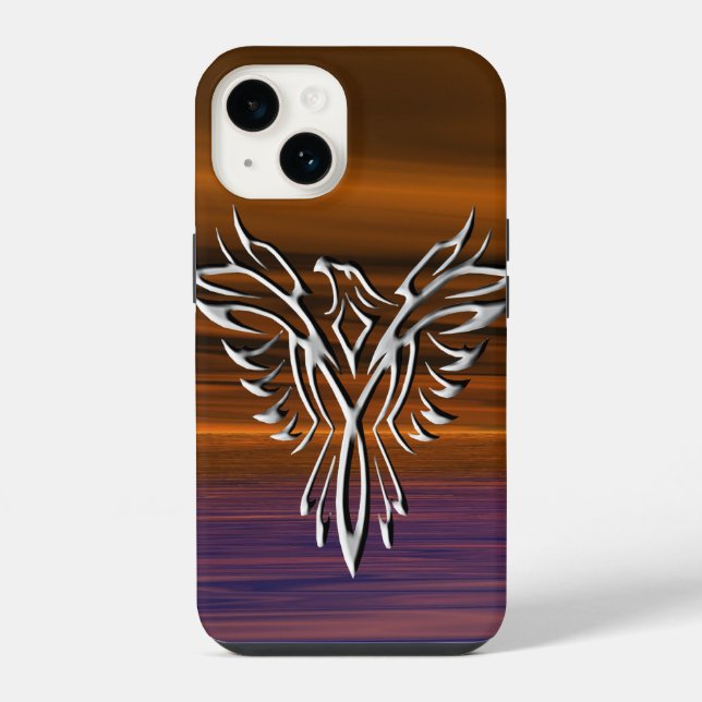 Silver Eagle iPhone Case (Back)