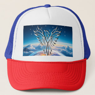 Silver Eagle Sunrise Trucker Hat