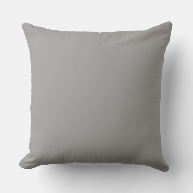 "SILVER ELEGANCE" Silver Grey Neutral Accessory Cushion (Front)