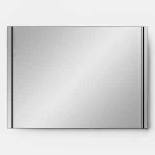 Silver Elegance Wedding Envelope