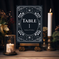 Silver Elegant Mystical Tarot Card