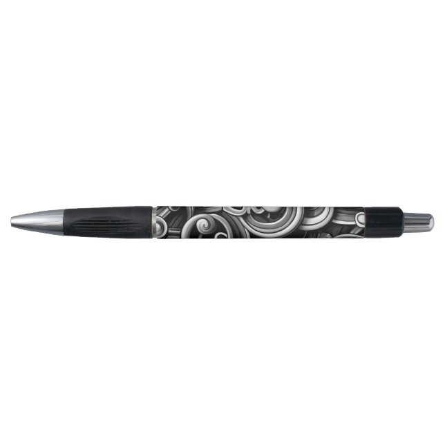 Silver Energy Swirls  (Front)