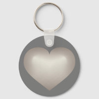 Silver Fade Heart