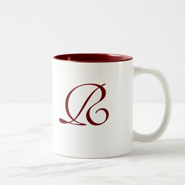 Silver Fairy Tale Monogrammed Mug (Right)