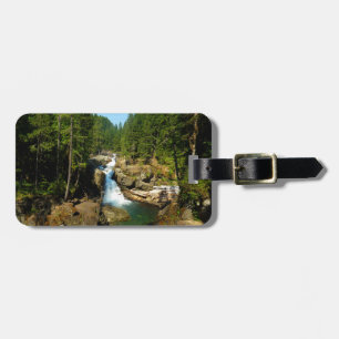 Silver Falls at Mount Rainier National Park Luggage Tag