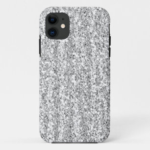 Silver Faux Glitter Case-Mate iPhone 5 Case
