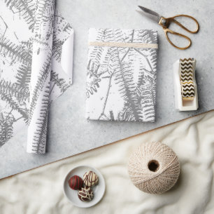 silver ferm medium gift bag tissue paper