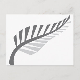 Silver Fern Awesome New Zealand image Postcard
