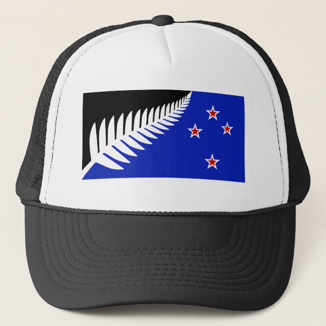 Silver Fern Flag Hat by Kyle Lockwood (Front)