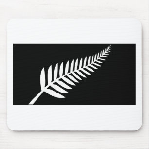 Silver Fern Flag (New Zealand) Mouse Mat