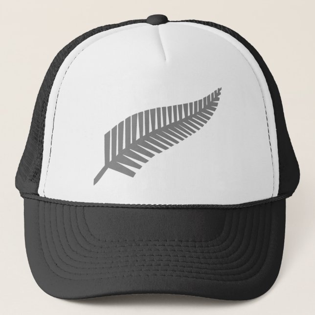 Silver Fern of New Zealand Trucker Hat (Front)