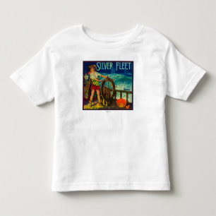 Silver Fleet Orange LabelMentone, CA Toddler T-Shirt