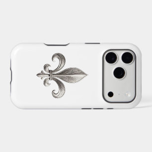 Silver Fleur De Lis