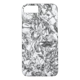 Silver foil design slim lightweight iPhone 7 case