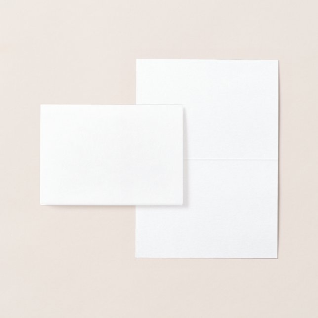 Silver Foil Lotus Flower Thank You Card (Display)