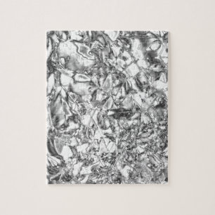 Silver Foil Modern Jigsaw Puzzle