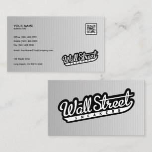 Silver Foil Shine - Business Card Design