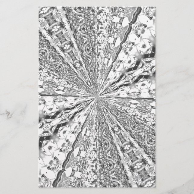 Silver Foil Swirl (Front)