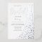 Silver Foil Wedding Dress Bridal Shower