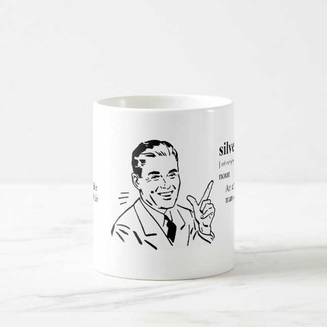 SILVER FOX COFFEE MUG (Center)
