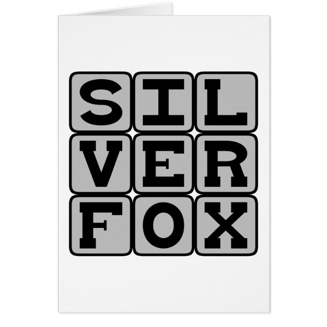 Silver Fox, Elderly Lothario (Front)