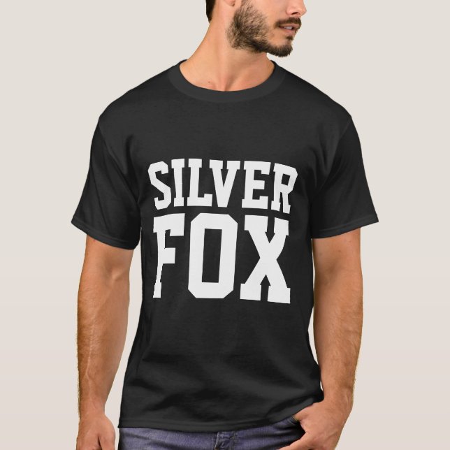 SILVER FOX Men's Birthday T-shirts (Front)
