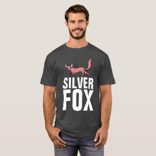 SILVER FOX, Men's Birthday T-shirts